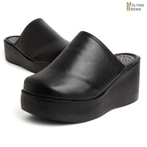 [멜팅브라운] 여자 방한슬리퍼 여성통굽슬리퍼 사무실슬리퍼 JS01