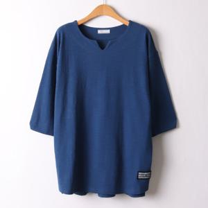 아이우먼 밑단패치소매칠7부티 OLI561M204 빅사이즈