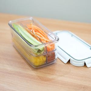 [1+1]스카이락  와이드 2호 인케이스 4칸/김밥재료 보관용기