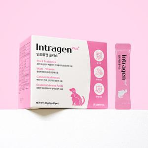 인트라젠 플러스 2g x 30개입 고양이 강아지 반려동물 종합영양제