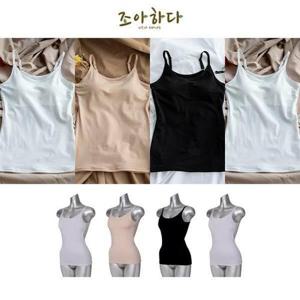 [조아하다]무형광 면 브라탑 4종 (끈형)