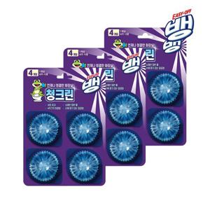 이지오프뱅 청크린 드롭 변기세정제 4개입 x3개