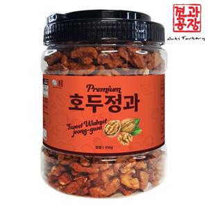 프리미엄 호두정과 호두강정 650g(통)