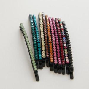 [제이로렌]제이로렌 슬림라인 컬러큐빅 헤어 실핀 H01179