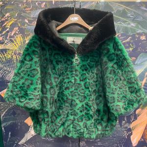 [르니앤맥코이]레오파트후드반팔페이크퍼자켓MN01MJ001_IC