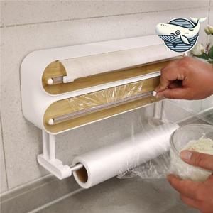 주방 정리용 랩 절단기 간편한 비닐 커팅기 WFGUMDZ