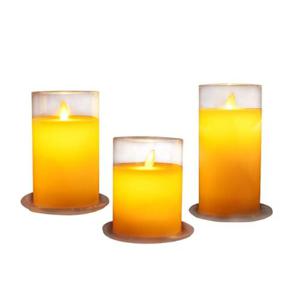 LED라이트 꺼지지않는 LED 촛불 이벤트 무드 양초 캔들 3종세트 프로포즈 HWDC35A4
