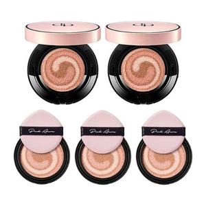 DPC 핑크아우라 쿠션 21호 본품 x2 + 리필 x3 /에스에이 이유리에디션