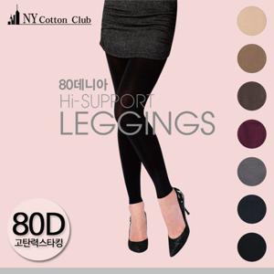 [NY코튼클럽] 80D 가을 겨울 유발무발 스타킹 레깅스