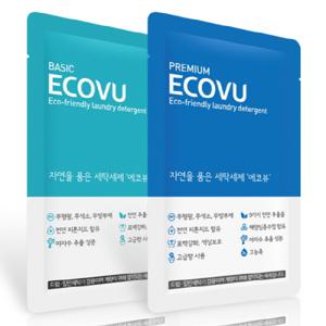 [에코뷰] 초간편 일회용세제 에코뷰 베이직 100개(3kg)