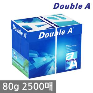 더블에이 A4 복사용지(A4용지) 80g 2500매 1BOX