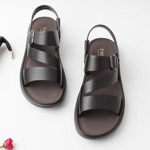 [디자이어로즈]천연소가죽 남자샌들 남성샌들 푹신한샌들 MS5013