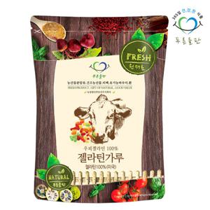 [푸른들판] 젤라틴 우피 분말 가루 파우더 100% 500g x 1봉
