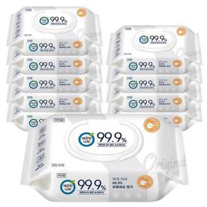 갤러리아_깨끗한나라 클린 손소독티슈 프라임 캡형 60매 10팩