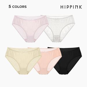 [힙핑크][5set] 올데이 데이지 순면 삼각팬티