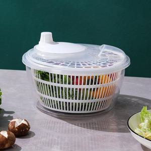 야채 채소 물기제거 채반 회전 탈수기 세척기 짤순이 상추탈수기 물기제거 화이트 P836