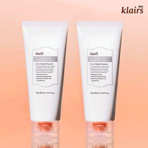 [클레어스]]프레쉴리 쥬스드 비타민 팩 클렌저 150ml 1+1