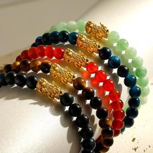 골드앤 순금 24K 비휴 천연석 팔찌 *윈터특가*