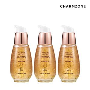 참존 뉴 플레지엄 프레스티지 리얼골드 주름영양 골든실 앰플 30ml 3개