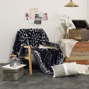 에어룸 고밀도 롱파일 클라우드블랭킷 담요(180x210)_눈꽃네이비