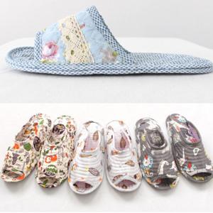 [10켤레+1켤레더]퀼트 누빔 면실내화 랜덤발송(실내화/여성/거실화/어린이집/층간소음)