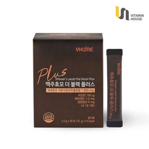 [비타민하우스]맥주효모 더 블랙 플러스 1박스
