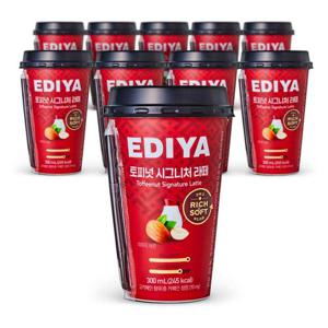 이디야 커피 달콤 고소한 토피넛 시그니처 라떼10입