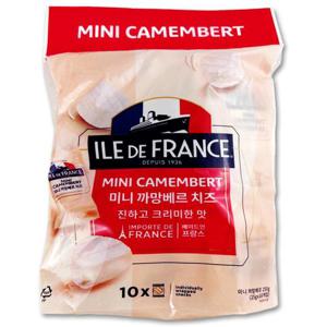 [코스트코] 일드프랑스 미니 까망베르 치즈 250g(25g x 10개) 와인안주