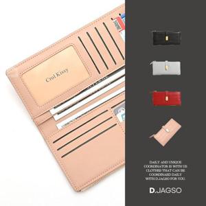 [디자이너몰]여성 자석 잠금 심플롱 고급 세련 스타일 장지갑