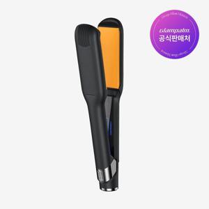 ★10% 앱적립★ [GP501TBK] 글램뮤즈 터치 플랫 와이드 (오리지널블랙) 특대 매직고데기