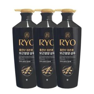 [려]려 홍진단 검은콩 모근영양 샴푸 820ml x3