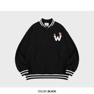 [클라이드앤]스누피 반오픈 맨투맨 티셔츠_DG