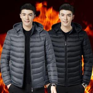 남성 패딩 점퍼 아우터 경량 누빔 다운 잠바 하프 파카 남자 겨울 WFKSYPF