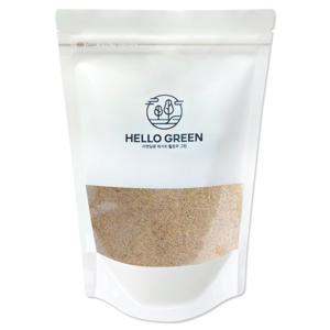 [헬로우그린] 볶은 아마씨 분말 가루 500g(팩)