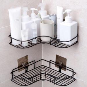 욕실 코너 수납선반 다용도 정리 선반 화장실 부착형 수납함 WFLS3S2