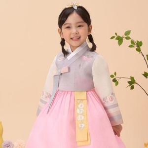 [예가한복]WN1047 보예나래 여아한복