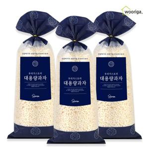 쌀튀밥 400gx3봉 뻥튀기 강냉이 대용량과자 옛날과자