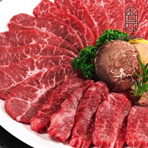 [우아한소] 소고기 모둠 4종 총 800g (갈비살+안창+토시+채끝등심)