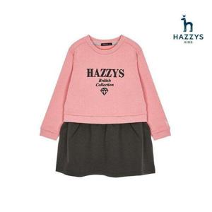 [헤지스키즈]그래픽 져지 원피스(HPW11NA64M_PK)