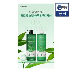 케라시스 티트리 샴푸 1L + 컨디셔너 1L