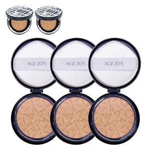 에이지투웨니스 쿠션 3D 터치 하이 커버 쿠션 블랙라벨 에디션 리필3개