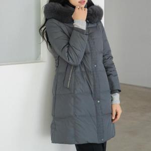 엄마옷 마담4060 클래씨마담 벨트덕다운패딩-QJP2511027-