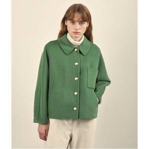 [올리비아로렌][비밀특가] 스탠카라형 핸드메이드 자켓_VOCFU4W9331