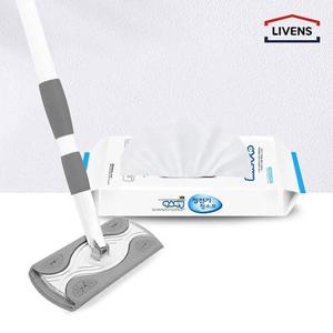 리벤스 청소기 밀대+밀대판+정전기 청소포(60매)