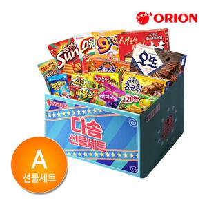 오리온 과자 선물세트 A세트/어린이선물/어린이날선물/교회선물/어린이집선물