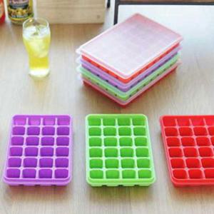 컬러풀 실리콘 24구 아이스트레이 1P 얼음통 냉동