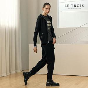 [르투아][LE TROIS]25FW 르투아 후드집업 니트 셋업 2종