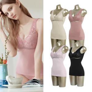 [하비] 코튼혼방 볼륨업 란쥬 브라탑나시  (90~110)