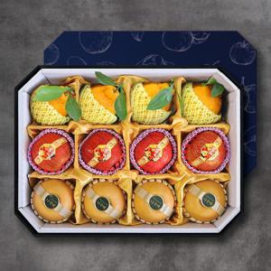 해찬 명품특선 과일 팔각 혼합 VVIP선물세트 5kg내외 (사과4과+배4과+한라봉4과)