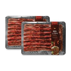 [라이블리] LA 갈비 1.2kg x 2팩(총 2.4kg)